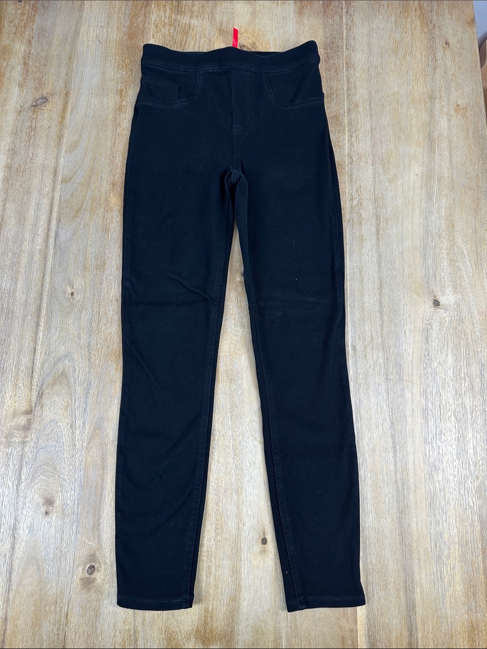 Spanx Jean-ish Ankle Leggings Pull on Tummy Control